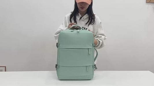💼 Más que una bolsa: tu compañera diaria impermeable, resistente y lista para todo